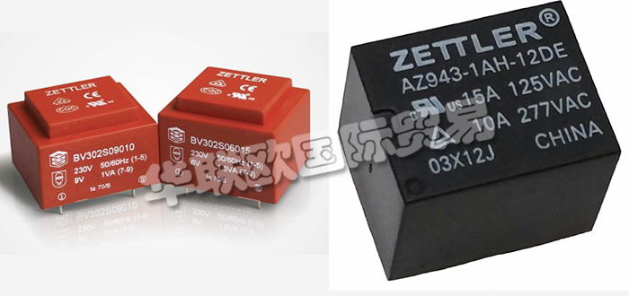 德國(guó)ZETTLER公司主要供應(yīng)：德國(guó)賽特勒繼電器,ZETTLER變壓器，貼片式變壓器，環(huán)形變壓器，密封變壓器，電流互感器，電源模塊，溫控器，接觸器，太陽能繼電器等產(chǎn)品。