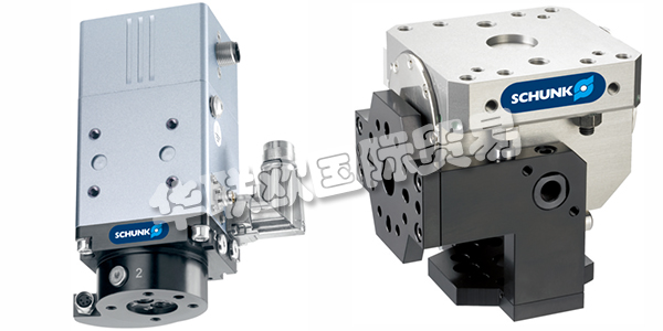 回轉(zhuǎn)和旋轉(zhuǎn)是所有包含工件自動(dòng)化氣動(dòng)或電動(dòng)搬運(yùn)的工業(yè)情境中所需的通用過程。對所用組件的要求極高且極特殊。SCHUNK提供帶有各種選項(xiàng)的獨(dú)特回轉(zhuǎn)和旋轉(zhuǎn)模塊。無論回轉(zhuǎn)或旋轉(zhuǎn)過程要求一個(gè)還是數(shù)個(gè)位置：SCHUNK產(chǎn)品組合有適合您生產(chǎn)的完美部件，從成熟的經(jīng)典產(chǎn)品到創(chuàng)新前沿技術(shù)的真正創(chuàng)新產(chǎn)品。下文為您帶來SCHUNK回轉(zhuǎn)裝置,SCHUNK旋轉(zhuǎn)裝置特點(diǎn)介紹。
