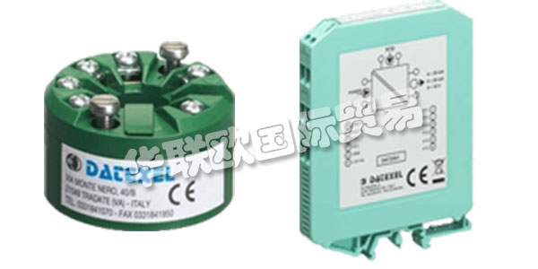 DATEXEL公司制造各種溫度變送器，頭戴式溫度變送器，信號轉(zhuǎn)換器，信號隔離器，跳閘放大器，熱電偶轉(zhuǎn)換器，電流信號調(diào)節(jié)器，回路供電指示器，信號分配器，分布式I/O模塊，用于PLC的A/D接口，跳閘放大器，電源，電流回路隔離器和回路供電數(shù)字指示器。下文為您介紹DATEXEL溫度變送器。